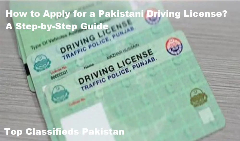 Pakistani Driving License