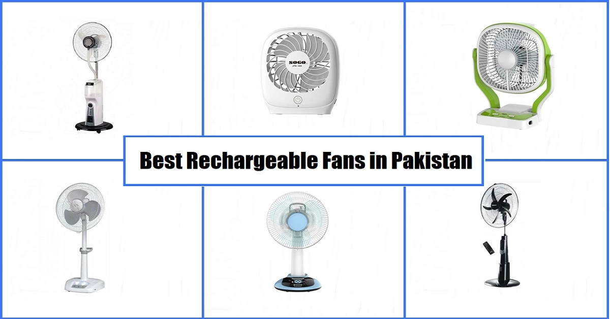Best Rechargeable Fans in Pakistan