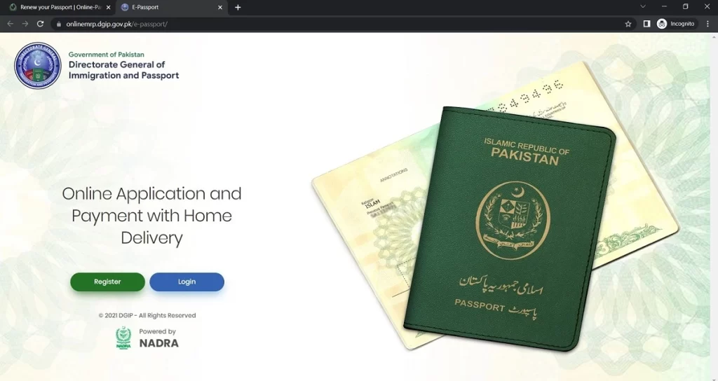 Pakistani Passport Renewal Online