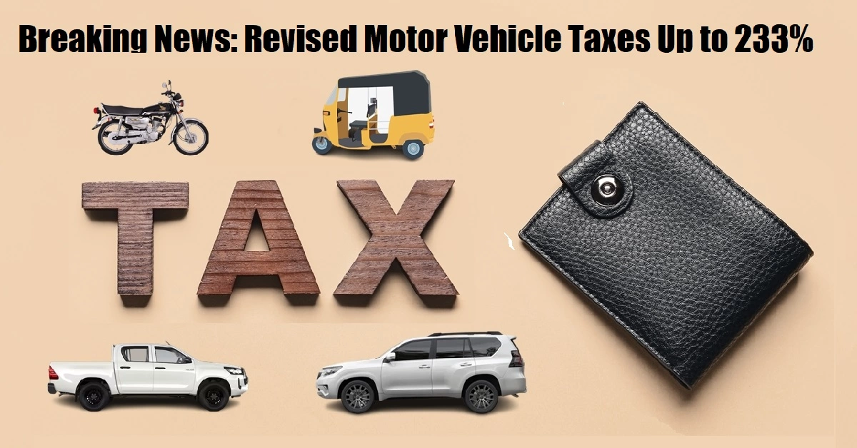 Revised Motor Vehicle Taxes
