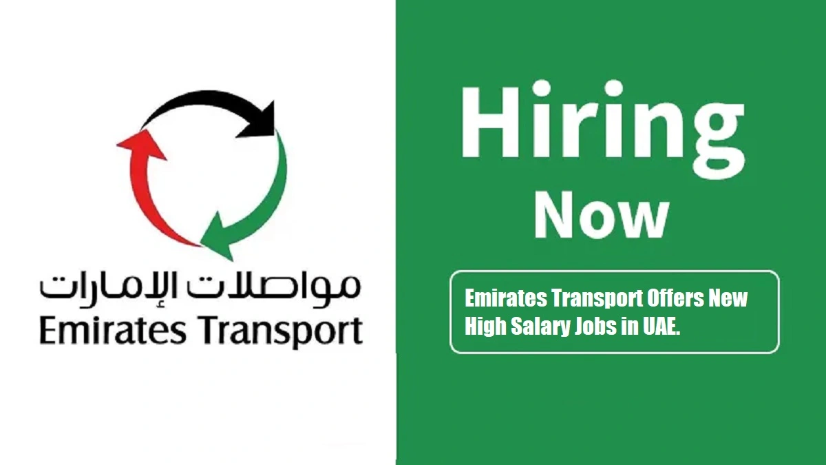 Emirates Transport Jobs in UAE 1