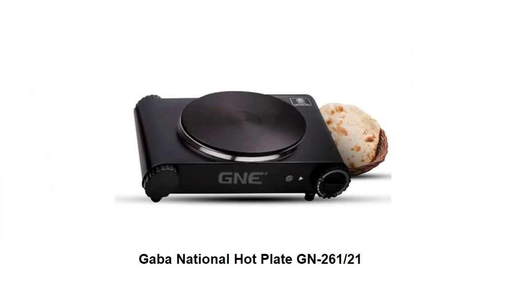 Electric Stove Price in Pakistan - Gaba National Hot Plate GN-26121