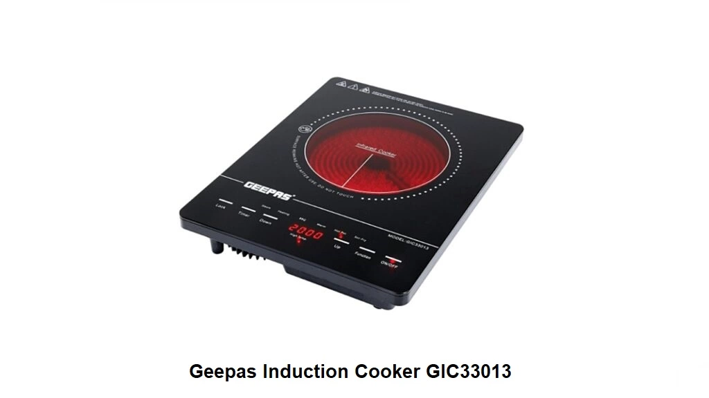 Electric Stove Price in Pakistan - Geepas Induction Cooker GIC33013