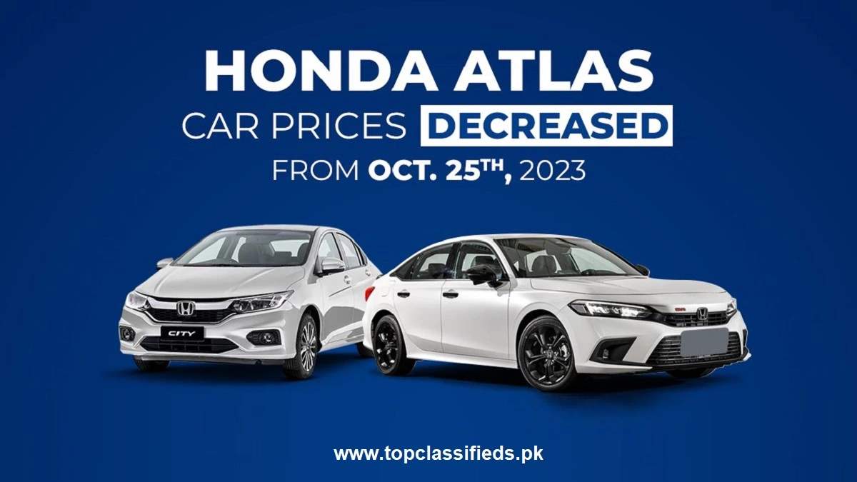 Honda Car Prices Decreased