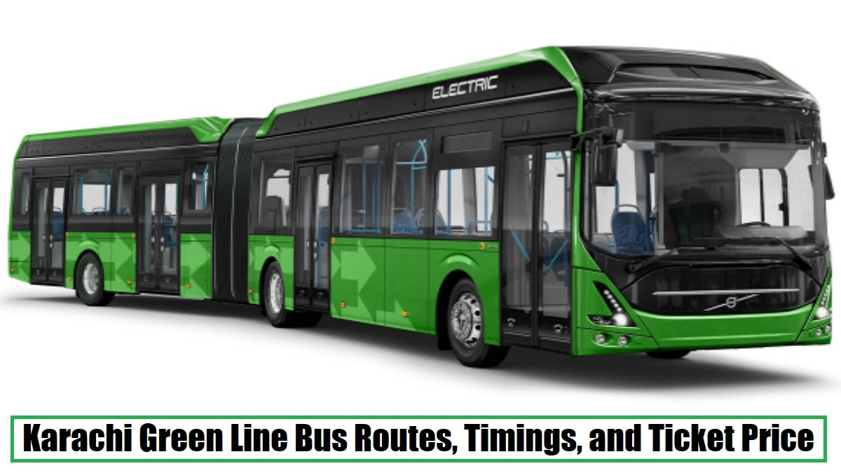 Karachi Green Line Bus