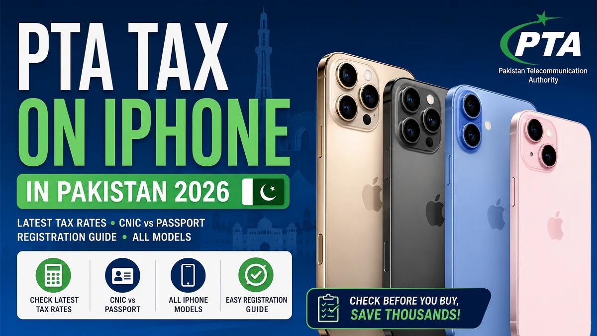 PTA Tax on iPhone All Models