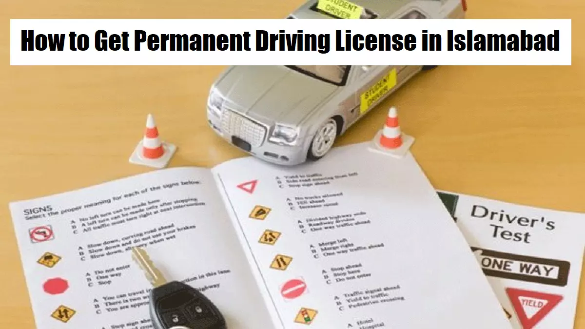 Permanent Driving License in Islamabad