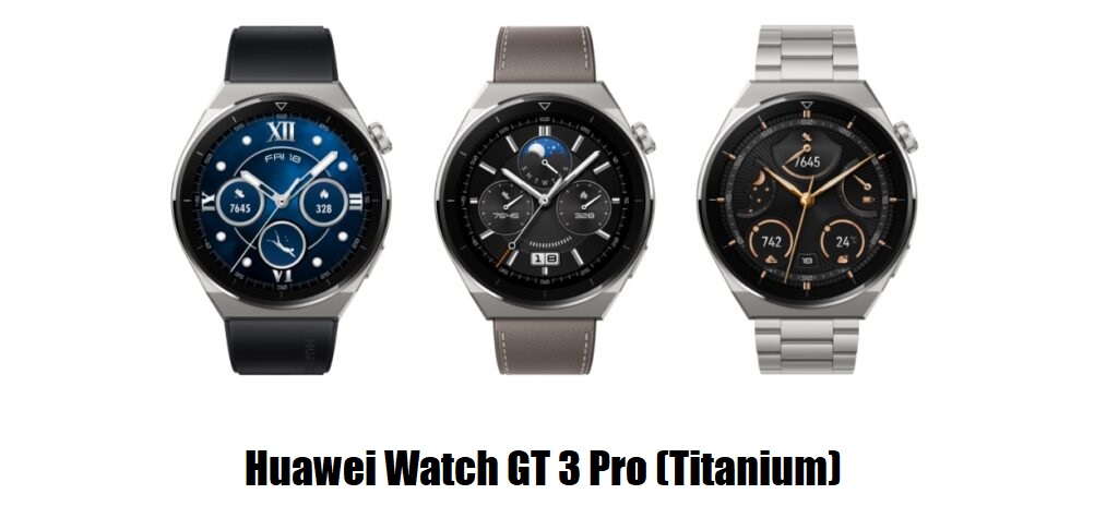 Best Smart Watches in Pakistan - Huawei Watch GT 3 Pro (Titanium)