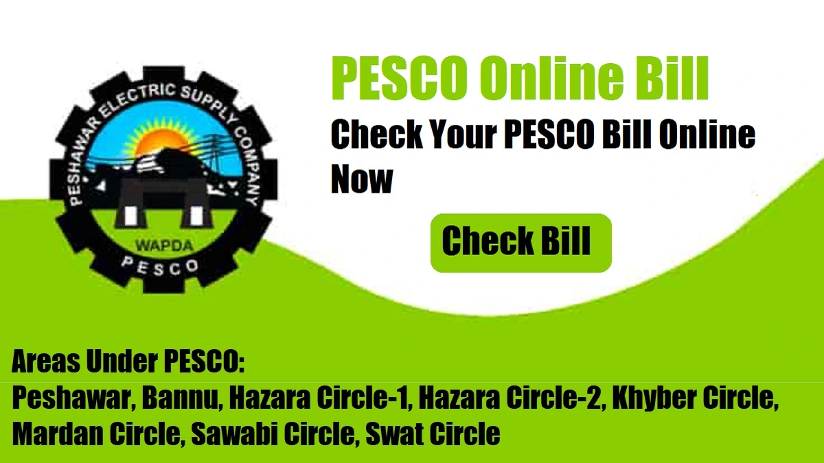 PESCO Online Bill