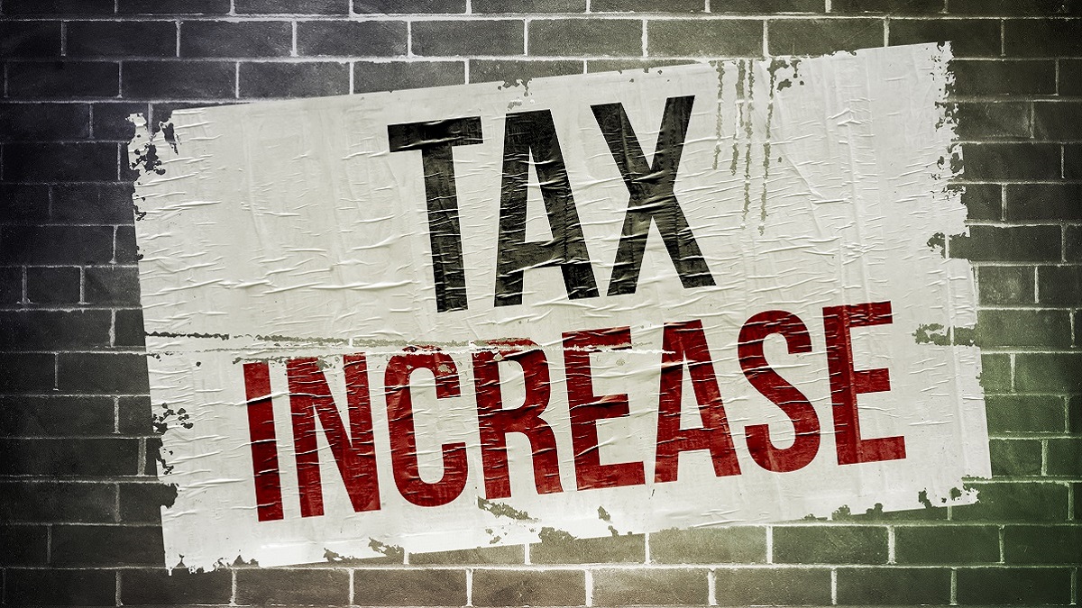 Increase sales tax