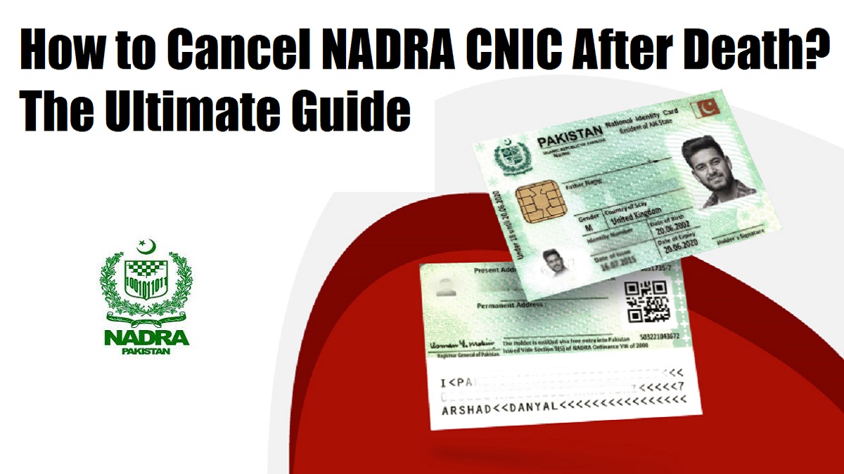CNIC Cancellation Certificate