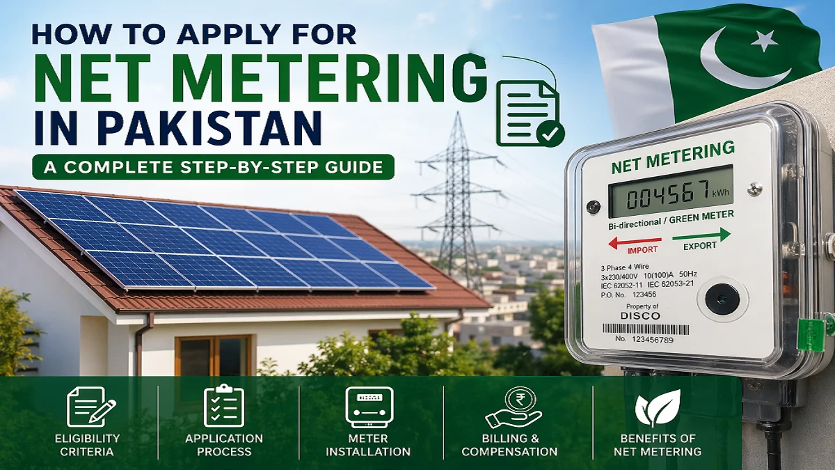 How to Apply for Net Metering in Pakistan 2026