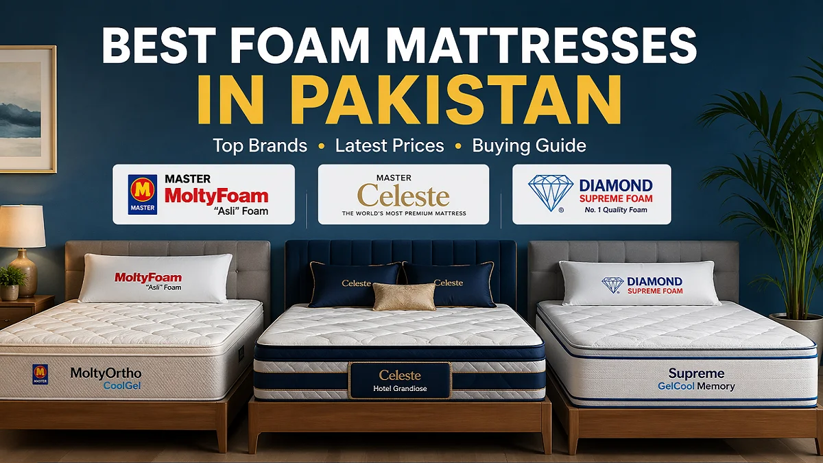 Best Foam Mattresses in Pakistan with Prices 2026