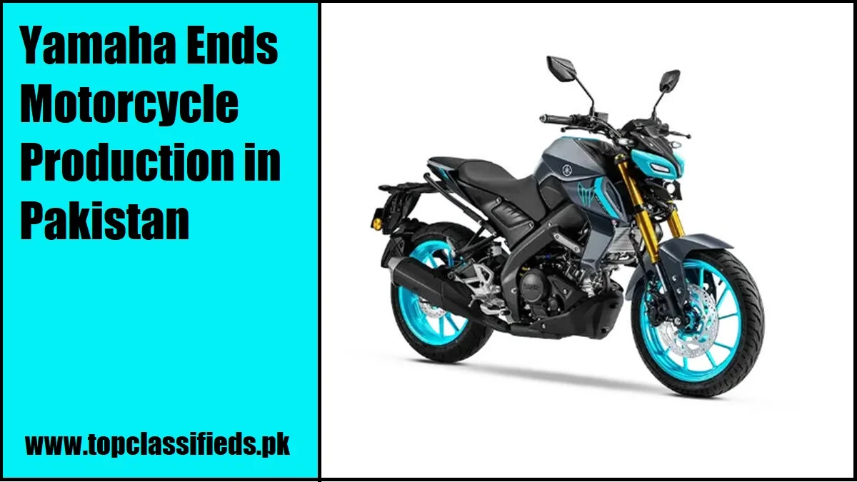 Yamaha Ends Motorcycle Production in Pakistan