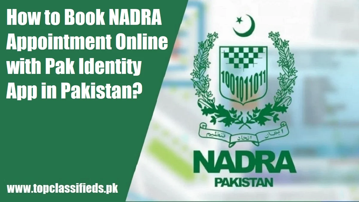 How to book NADRA appointment online in Pakistan