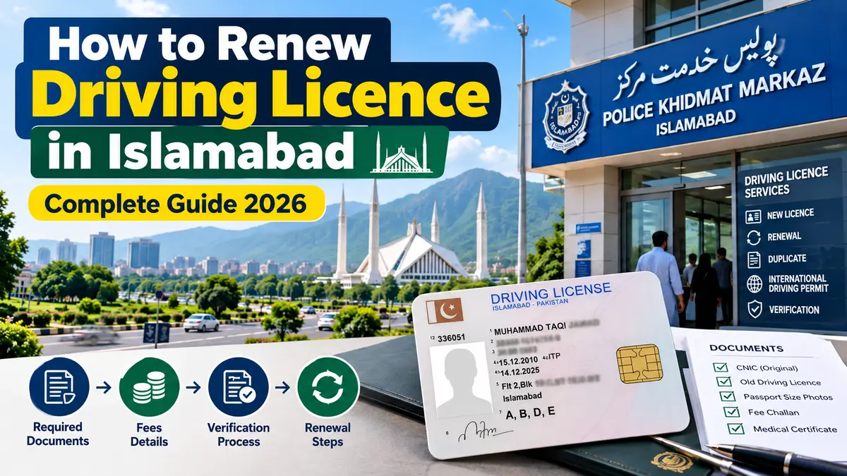 Islamabad Driving Licence Renewal Guide (1)