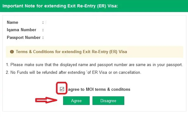 Exit Re-Entry Visa Extension for Dependents in Saudi Arabia