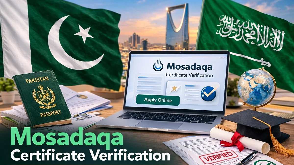Mosadaqa Certificate Verification 2026