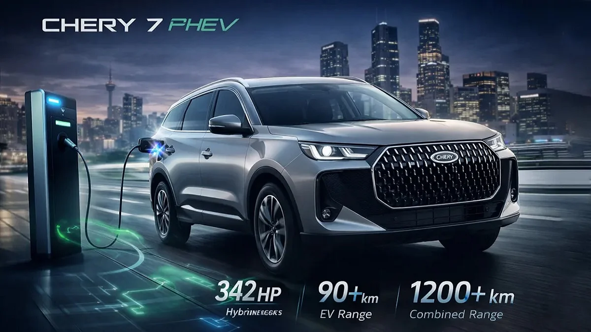 Chery Tiggo 7 PHEV Price in Pakistan, New Specs & Features