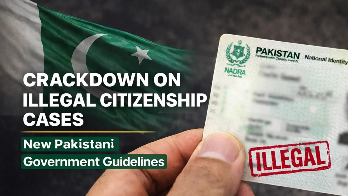 NADRA to Identify Illegal Citizenship Cases in Pakistan