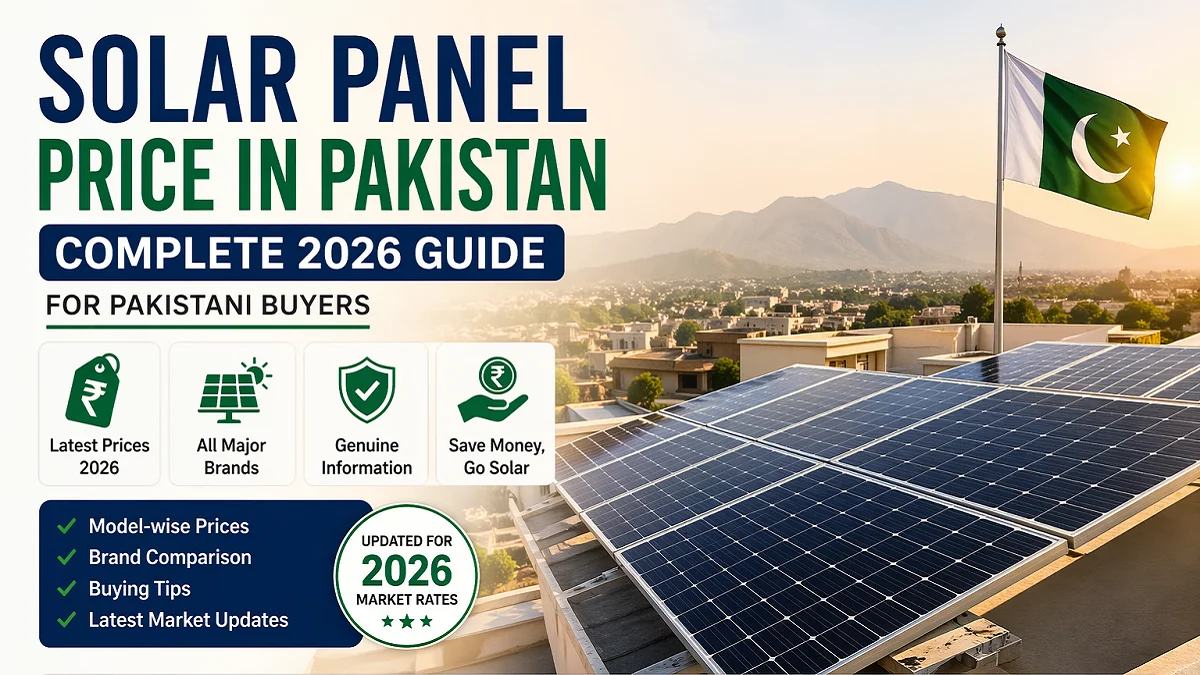 Solar Panel Price in Pakistan 2026