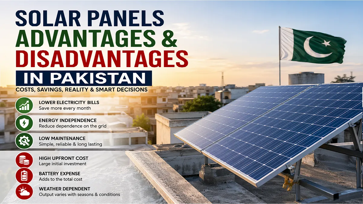 Solar Panels Energy Advantages and Disadvantages in Pakistan
