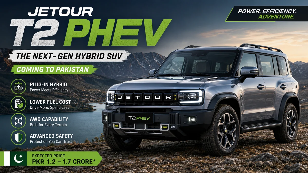 Jetour T2 PHEV Pakistan
