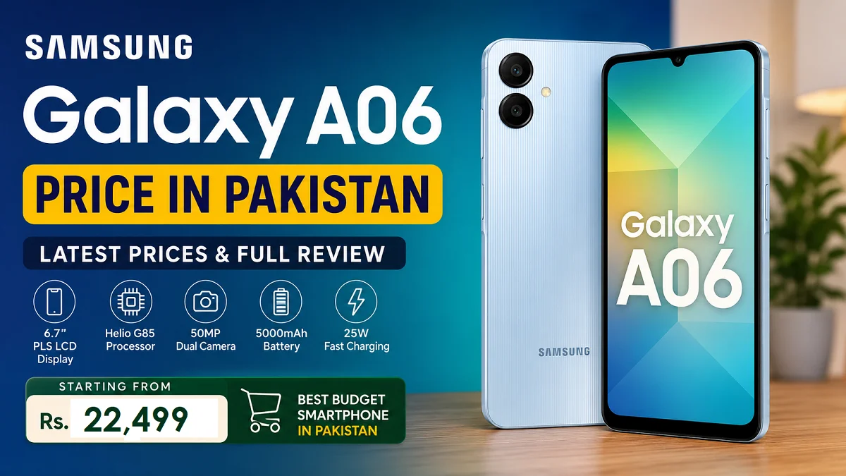 Samsung A06 Price in Pakistan 2026