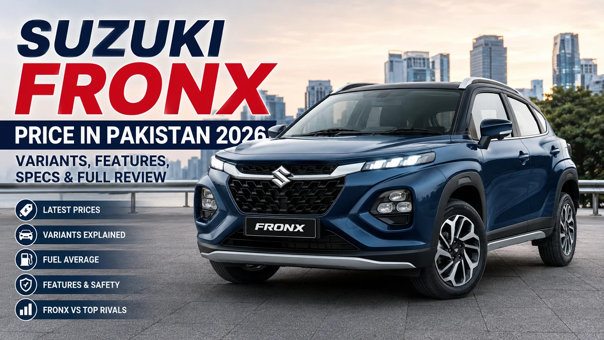 Suzuki Fronx Price in Pakistan 2026