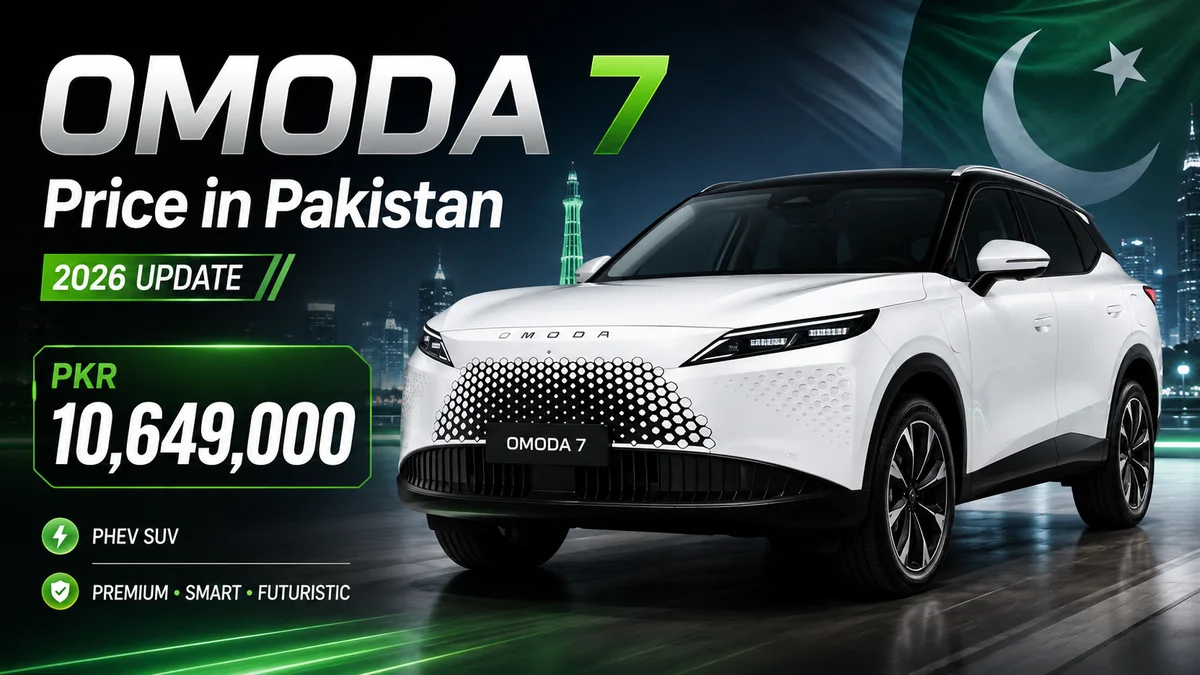 OMODA 7 Price in Pakistan – August 2026