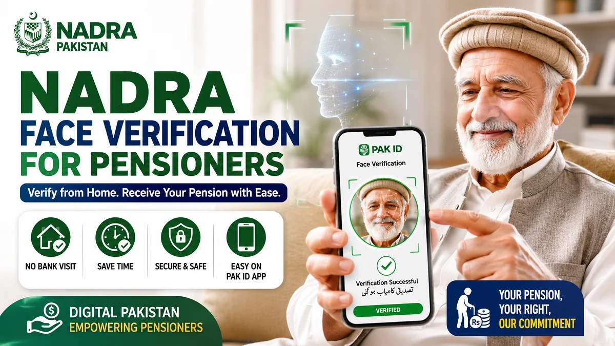 NADRA Face Verification for Pensioners