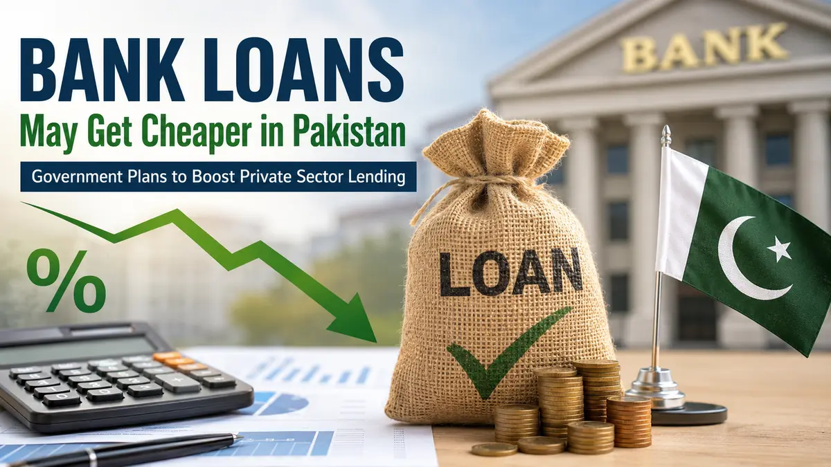 Bank Loans May Get Cheaper in Pakistan