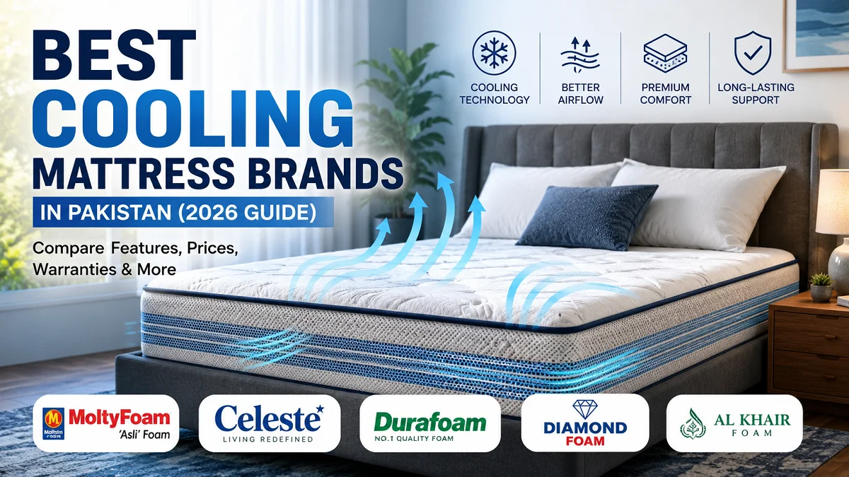 Best Cooling Mattress Brands in Pakistan With New Prices