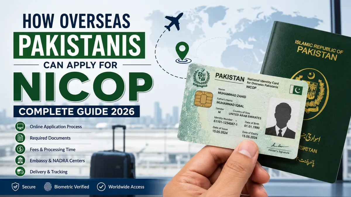 How to Apply for NADRA NICOP