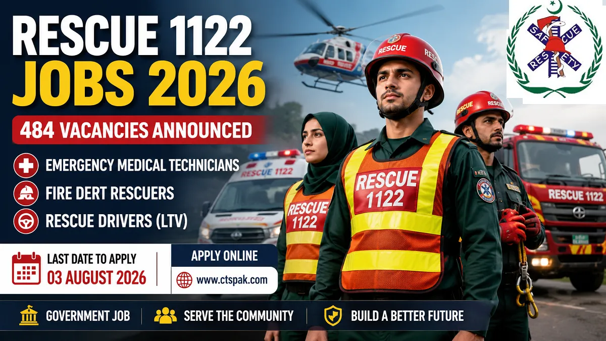 Rescue 1122 Jobs 2026
